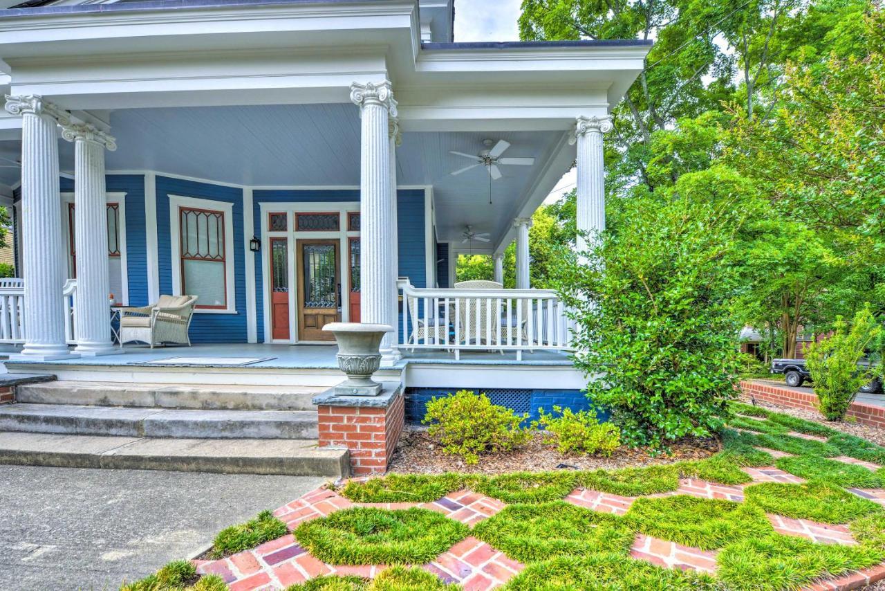 Elegant Raleigh Home With Porch, Walk Downtown! Esterno foto